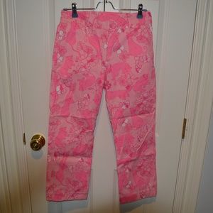 Lilly Pullitzer Pink Lion Pants
